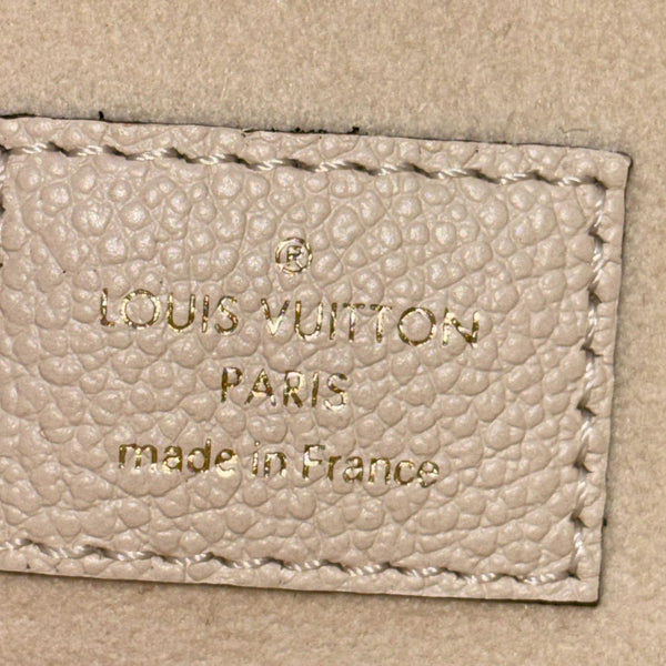 LOUIS VUITTON Metis Pochette Empreinte Leather Crossbody Bag Bicolor