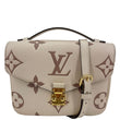 LOUIS VUITTON Metis Pochette Empreinte Leather Crossbody Bag Bicolor
