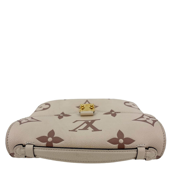 LOUIS VUITTON Metis Pochette Empreinte Leather Crossbody Bag Bicolor