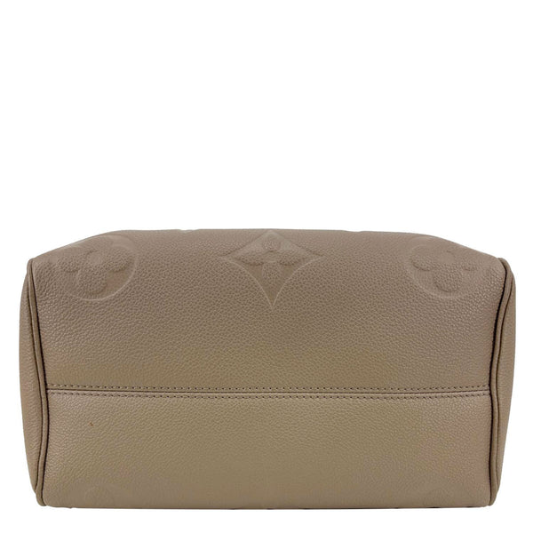 LOUIS VUITTON Speedy 25 Bandouliere Monogram Empreinte Shoulder Bag Beige
