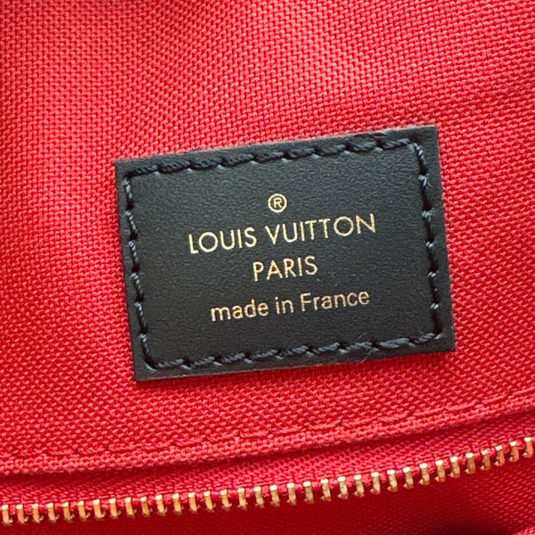 LOUIS VUITTON Onthego GM Giant Monogram Reverse Canvas Tote Bag Brown