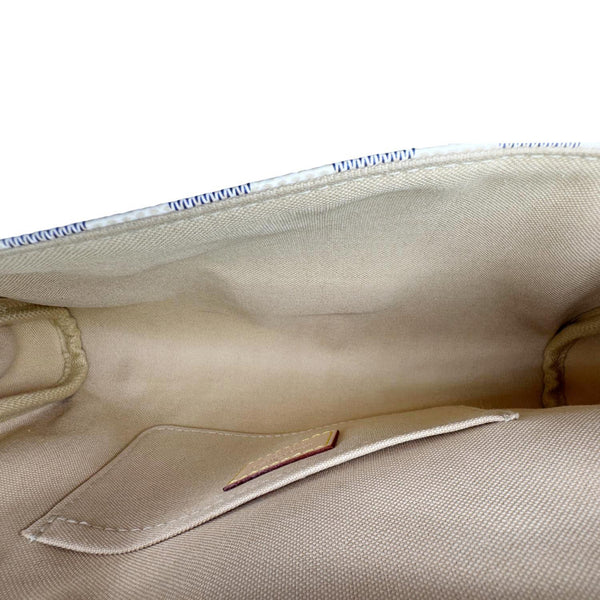 LOUIS VUITTON Favorite MM Damier Azur Crossbody Bag White