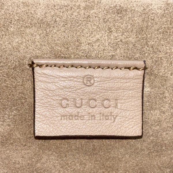 GUCCI Dionysus Medium GG Supreme Monogram Shoulder Bag Beige 403348