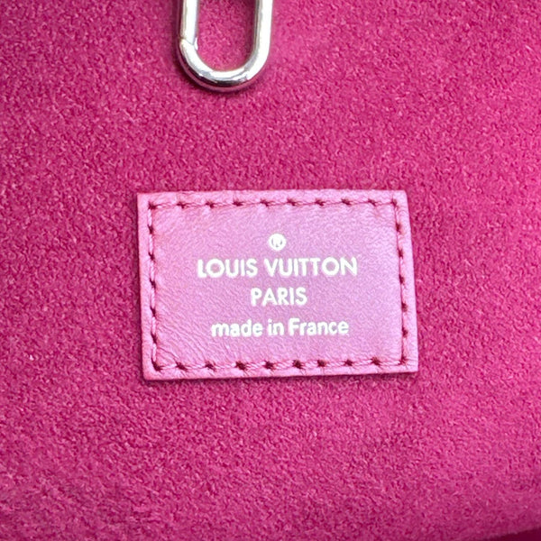 LOUIS VUITTON Neverfull MM Epi Leather Tote Bag Burgundy