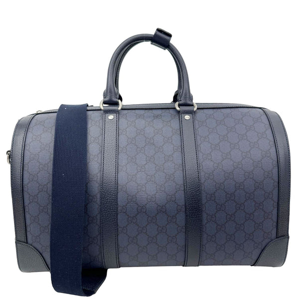 GUCCI Ophidia GG Supreme Canvas Duffle Bag Blue 724642