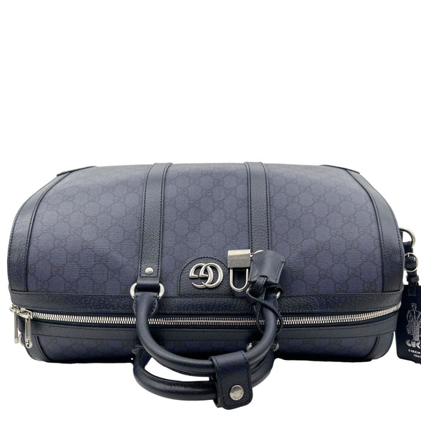 GUCCI Ophidia GG Supreme Canvas Duffle Bag Blue 724642