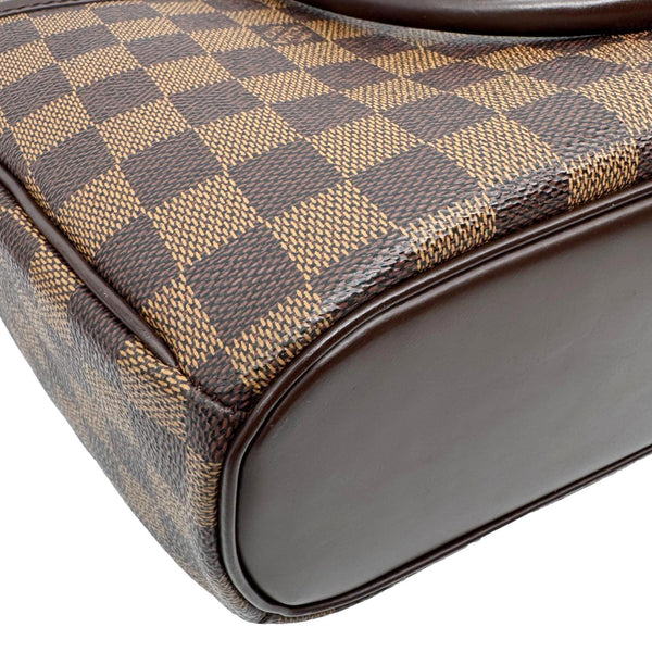LOUIS VUITTON Damier Sarria Horizontal Satchel Bag Brown