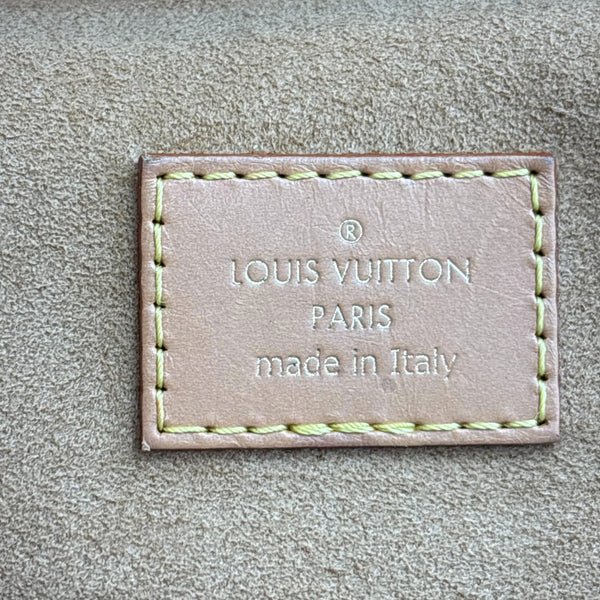LOUIS VUITTON Monogram Jacquard Since 1854 Canvas Vanity Bag Blue
