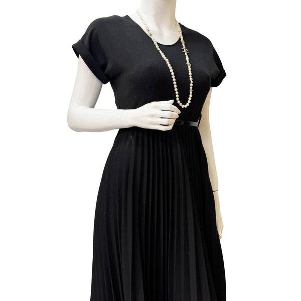 CHANEL Pearl CC Star Charm Long Necklace Off White