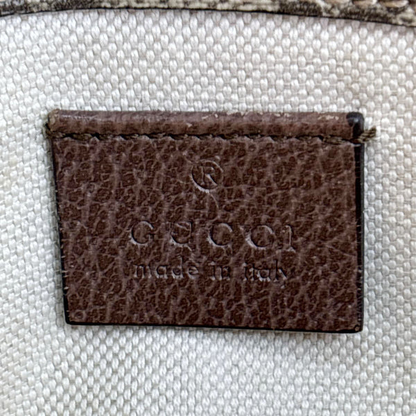 GUCCI Neo Web Vintage GG Monogram Canvas Belt Bag Beige 493930