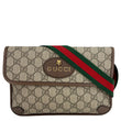 GUCCI Neo Web Vintage GG Monogram Canvas Belt Bag Beige 493930