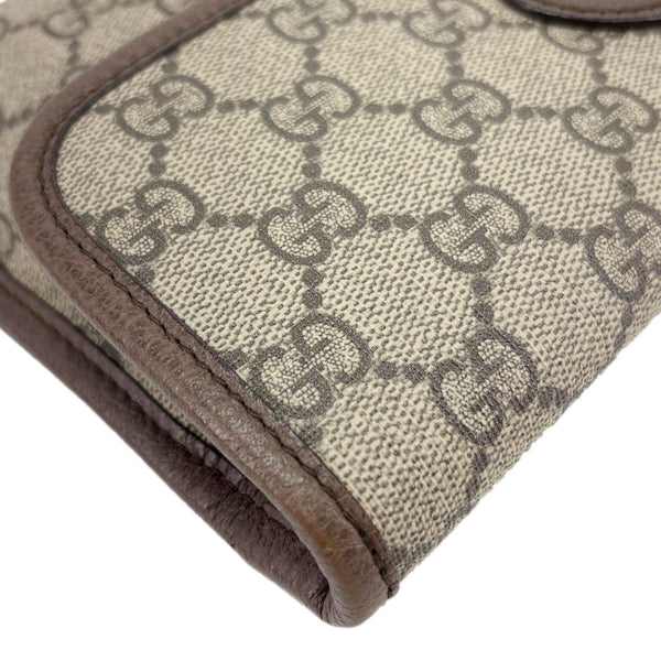 GUCCI Neo Web Vintage GG Monogram Canvas Belt Bag Beige 493930