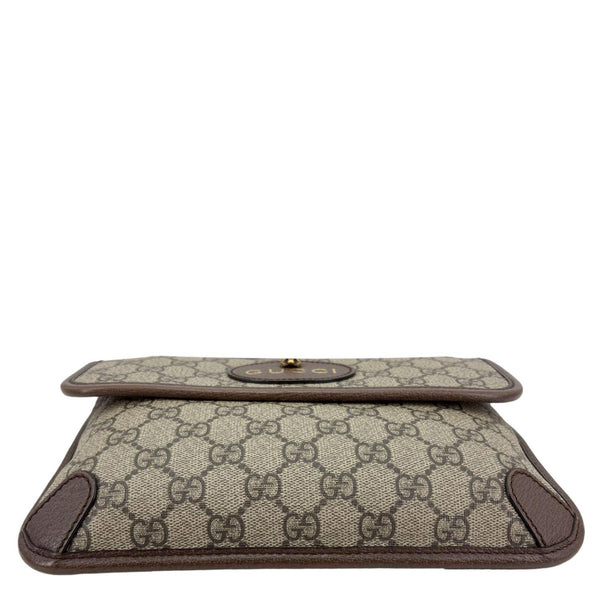 GUCCI Neo Web Vintage GG Monogram Canvas Belt Bag Beige 493930