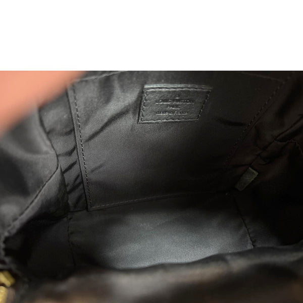 LOUIS VUITTON Palm Springs Mini Monogram Reverse Canvas Backpack Bag Brown