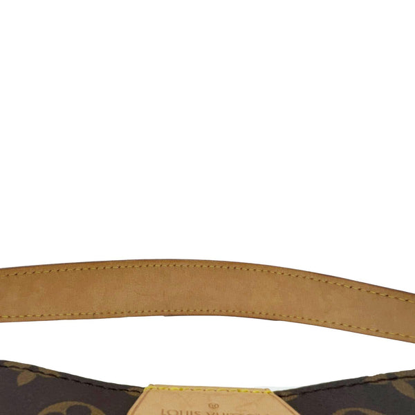 LOUIS VUITTON Graceful MM Monogram Canvas Shoulder Bag Brown