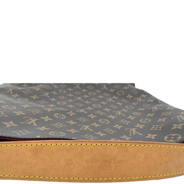 LOUIS VUITTON Graceful MM Monogram Canvas Shoulder Bag Brown
