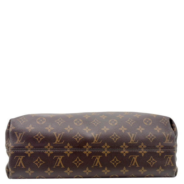LOUIS VUITTON Graceful MM Monogram Canvas Shoulder Bag Brown