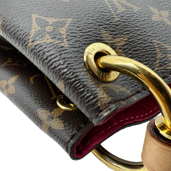 LOUIS VUITTON Graceful MM Monogram Canvas Shoulder Bag Brown