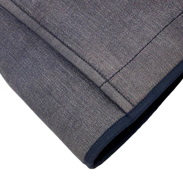 CHANEL Deauville Denim Tote Navy Blue