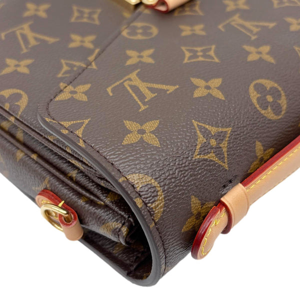 LOUIS VUITTON Metis Pochette Monogram Canvas Crossbody Bag Brown