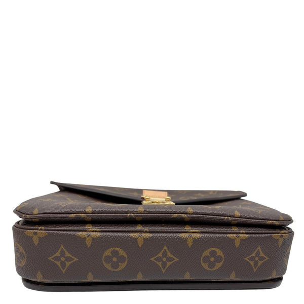 LOUIS VUITTON Metis Pochette Monogram Canvas Crossbody Bag Brown