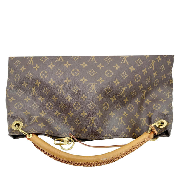 LOUIS VUITTON Artsy MM Monogram Canvas Hobo Bag Brown