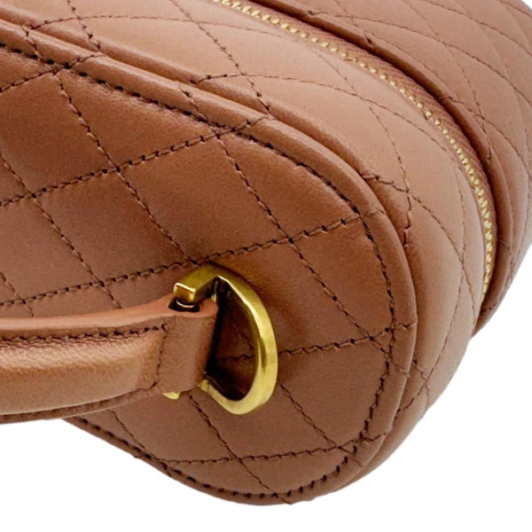 YVES SAINT LAURENT Gaby Vanity Quilted Leather Crossbody Bag Barely Pink