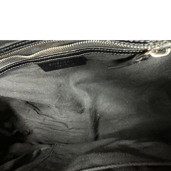 GIVENCHY Antigona Small Box Leather Shoulder Bag Black