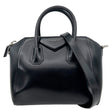 GIVENCHY Antigona Small Box Leather Shoulder Bag Black