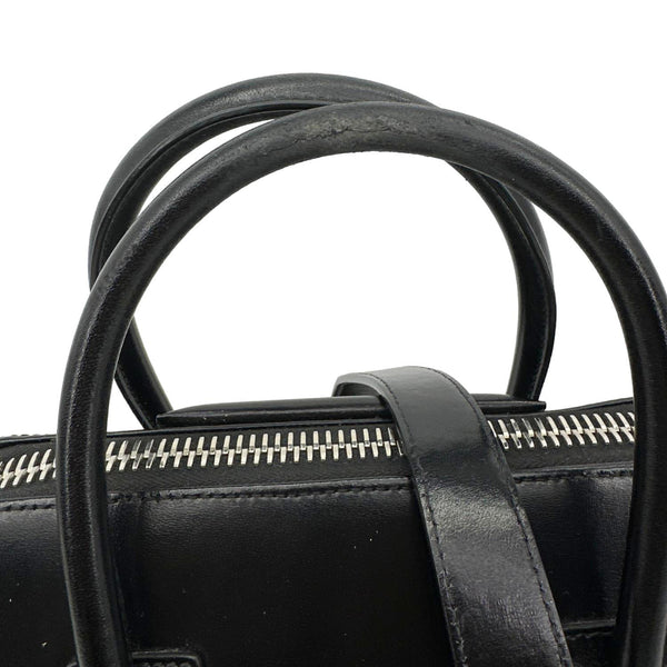 GIVENCHY Antigona Small Box Leather Shoulder Bag Black
