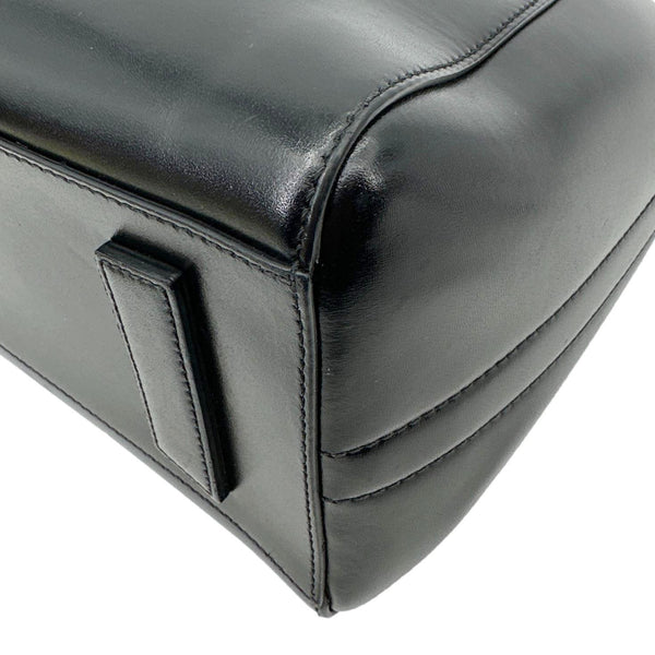 GIVENCHY Antigona Small Box Leather Shoulder Bag Black