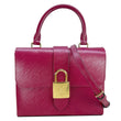 LOUIS VUITTON Locky BB Epi Leather Crossbody Bag Burgundy