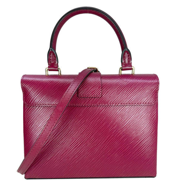 LOUIS VUITTON Locky BB Epi Leather Crossbody Bag Burgundy