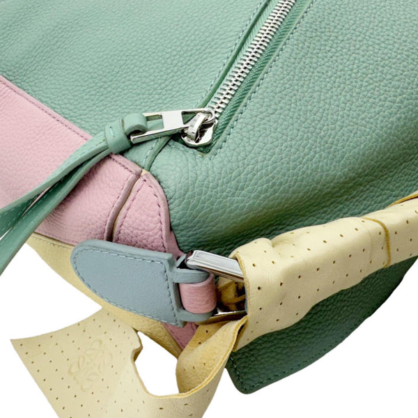 LOEWE Puzzle Medium Leather Shoulder Bag Multicolor