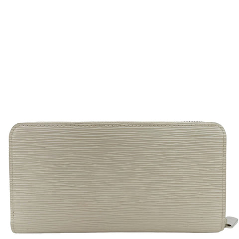 LOUIS VUITTON Zippy Epi Leather Wallet Off White