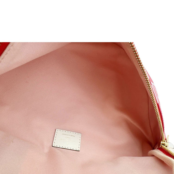 LOUIS VUITTON Giant Monogram Canvas Bumbag Red