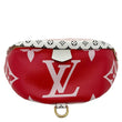 LOUIS VUITTON Giant Monogram Canvas Bumbag Red