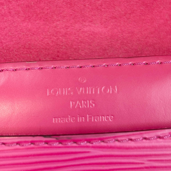 LOUIS VUITTON Louise PM Epi Leather Crossbody Bag Pink