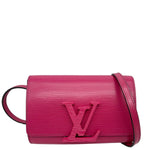 LOUIS VUITTON Louise PM Epi Leather Crossbody Bag Pink