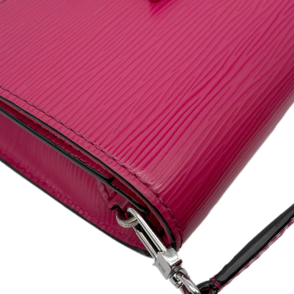 LOUIS VUITTON Louise PM Epi Leather Crossbody Bag Pink