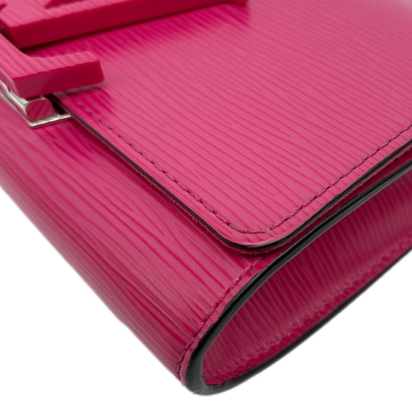 LOUIS VUITTON Louise PM Epi Leather Crossbody Bag Pink
