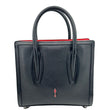 CHRISTIAN LOUBOUTIN Paloma Mini Leather Tote Shoulder Bag Black