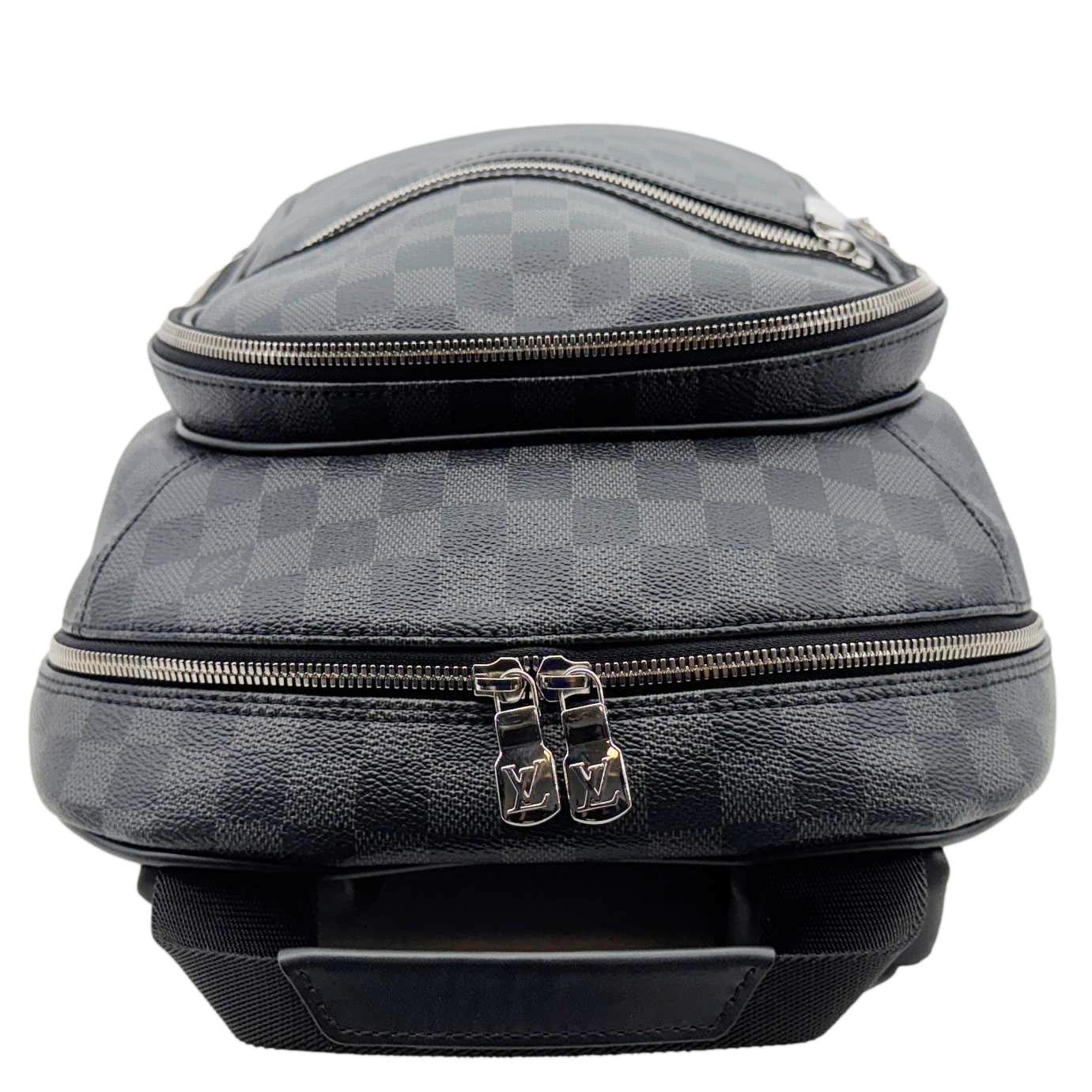 LOUIS VUITTON Michael NM Damier Graphite Backpack Bag Black LOUIS VUITTON Michael NM Damier Graphite Backpack Bag Black
