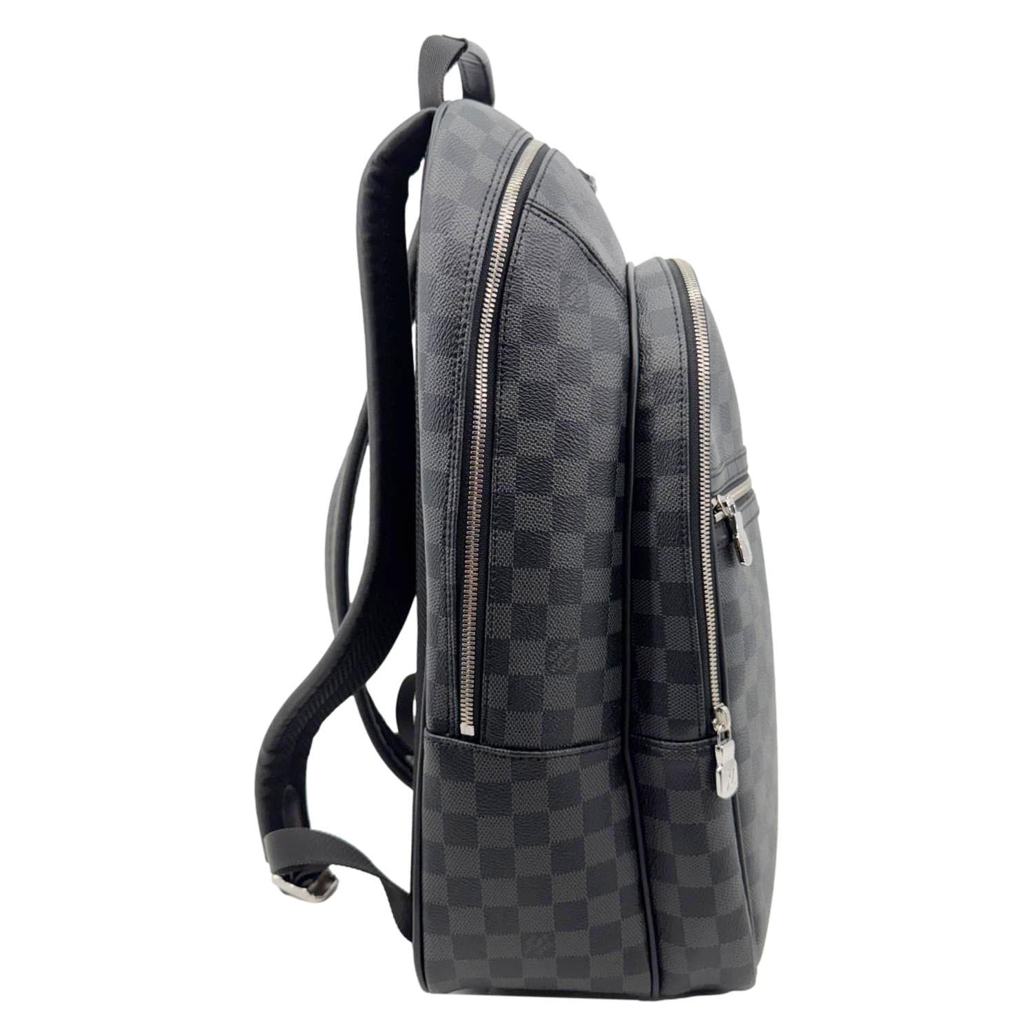 LOUIS VUITTON Michael NM Damier Graphite Backpack Bag Black LOUIS VUITTON Michael NM Damier Graphite Backpack Bag Black