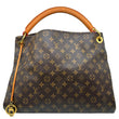 LOUIS VUITTON Artsy MM Monogram Canvas Hobo Bag Brown
