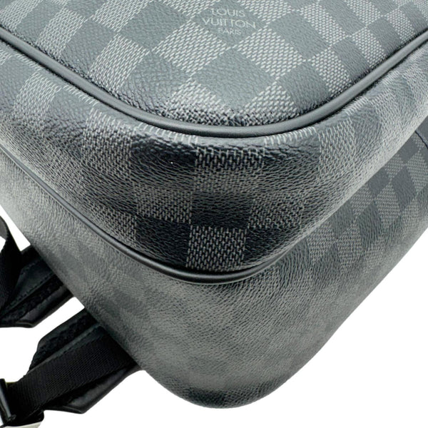 LOUIS VUITTON Michael NM Damier Graphite Backpack Bag Black