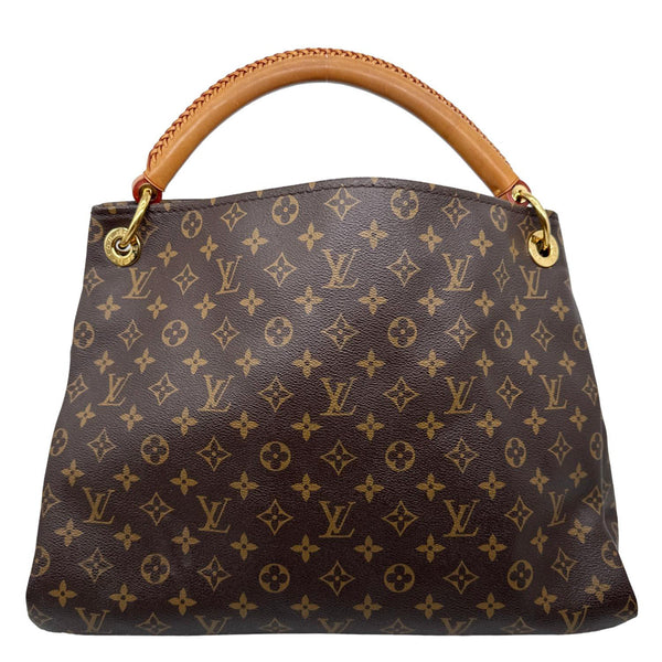 LOUIS VUITTON Artsy MM Monogram Canvas Hobo Bag Brown