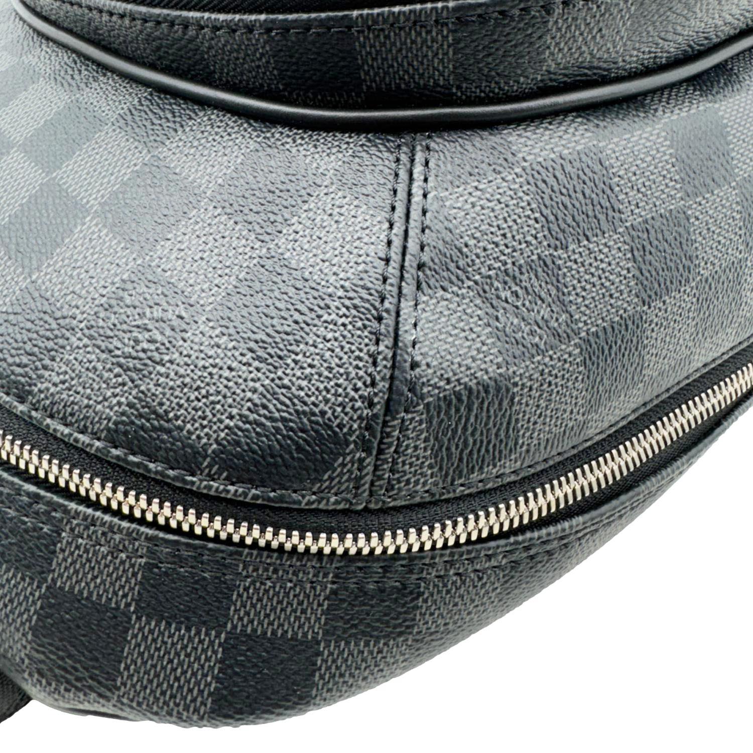 LOUIS VUITTON Michael NM Damier Graphite Backpack Bag Black LOUIS VUITTON Michael NM Damier Graphite Backpack Bag Black