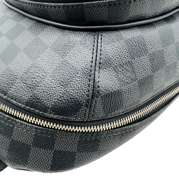 LOUIS VUITTON Michael NM Damier Graphite Backpack Bag Black