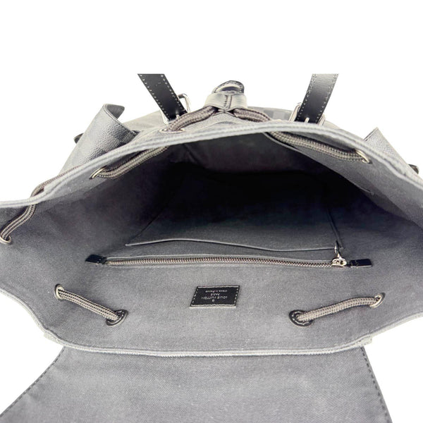LOUIS VUITTON Christopher PM Damier Graphite Backpack Bag Black